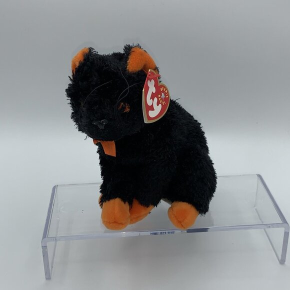 Beanie Babies TY Fraidy 2000 Halloween Bat Cat - Picture 1 of 7